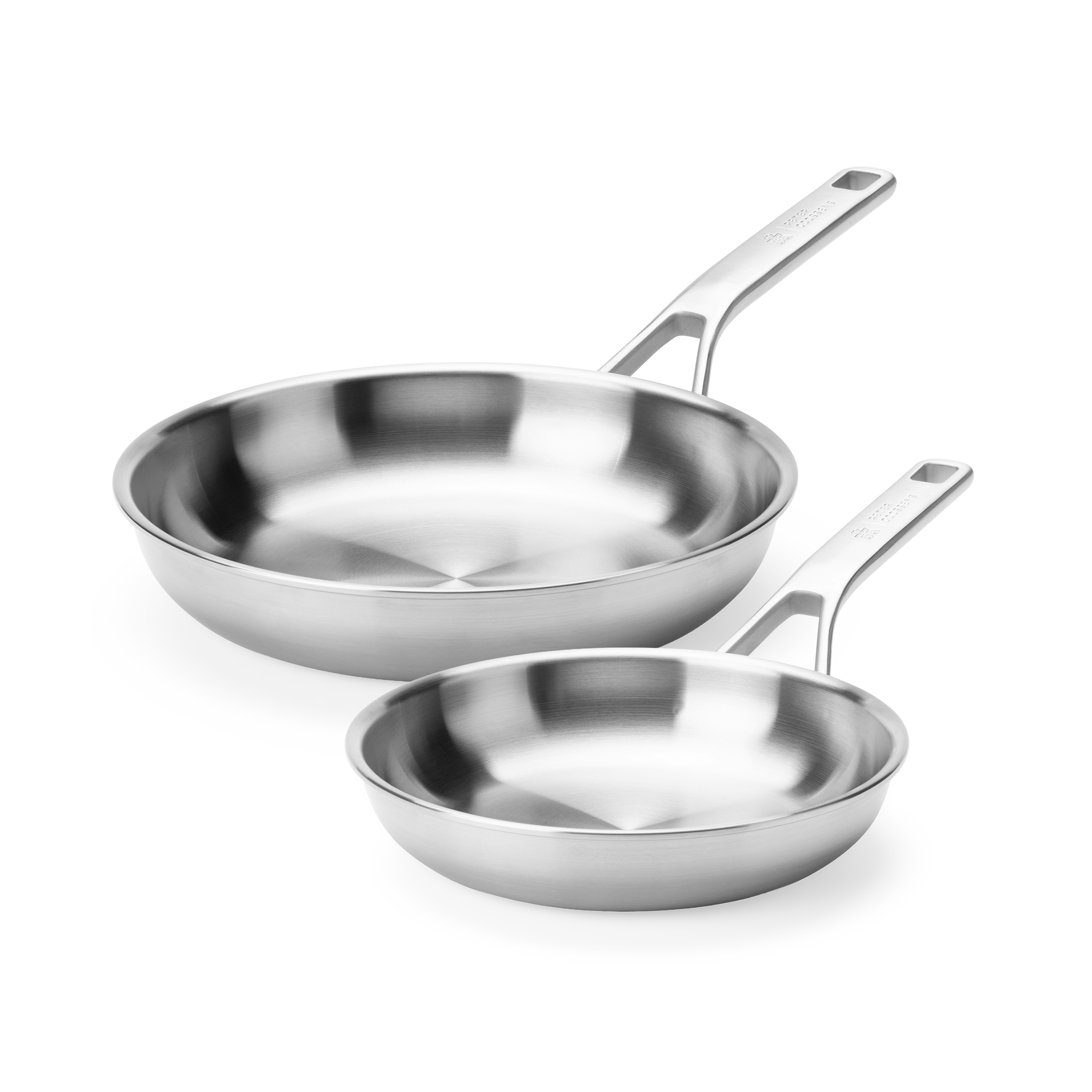 Maestro RVS koekenpanset (20cm + 24cm)