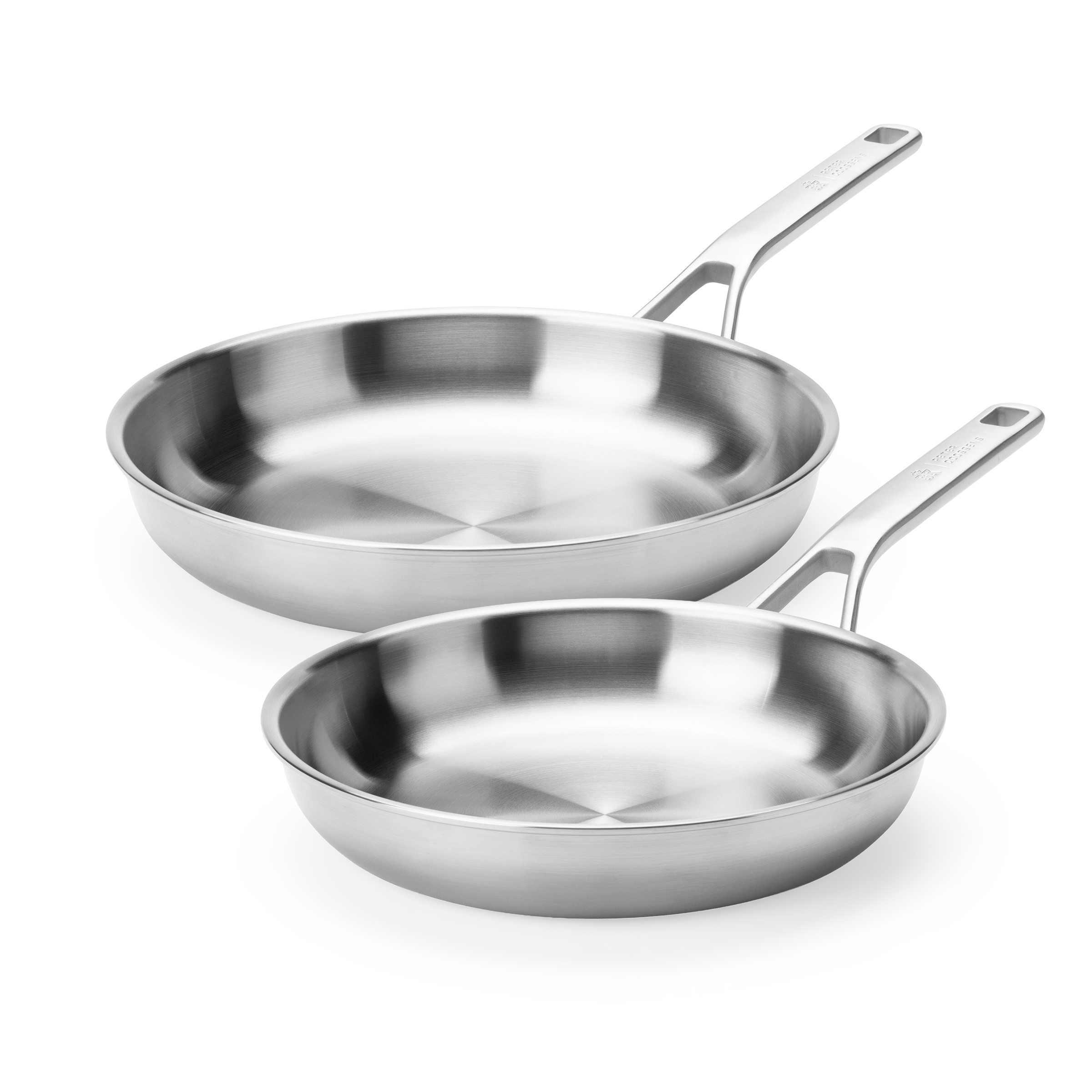 Maestro RVS koekenpanset (24cm + 28cm)