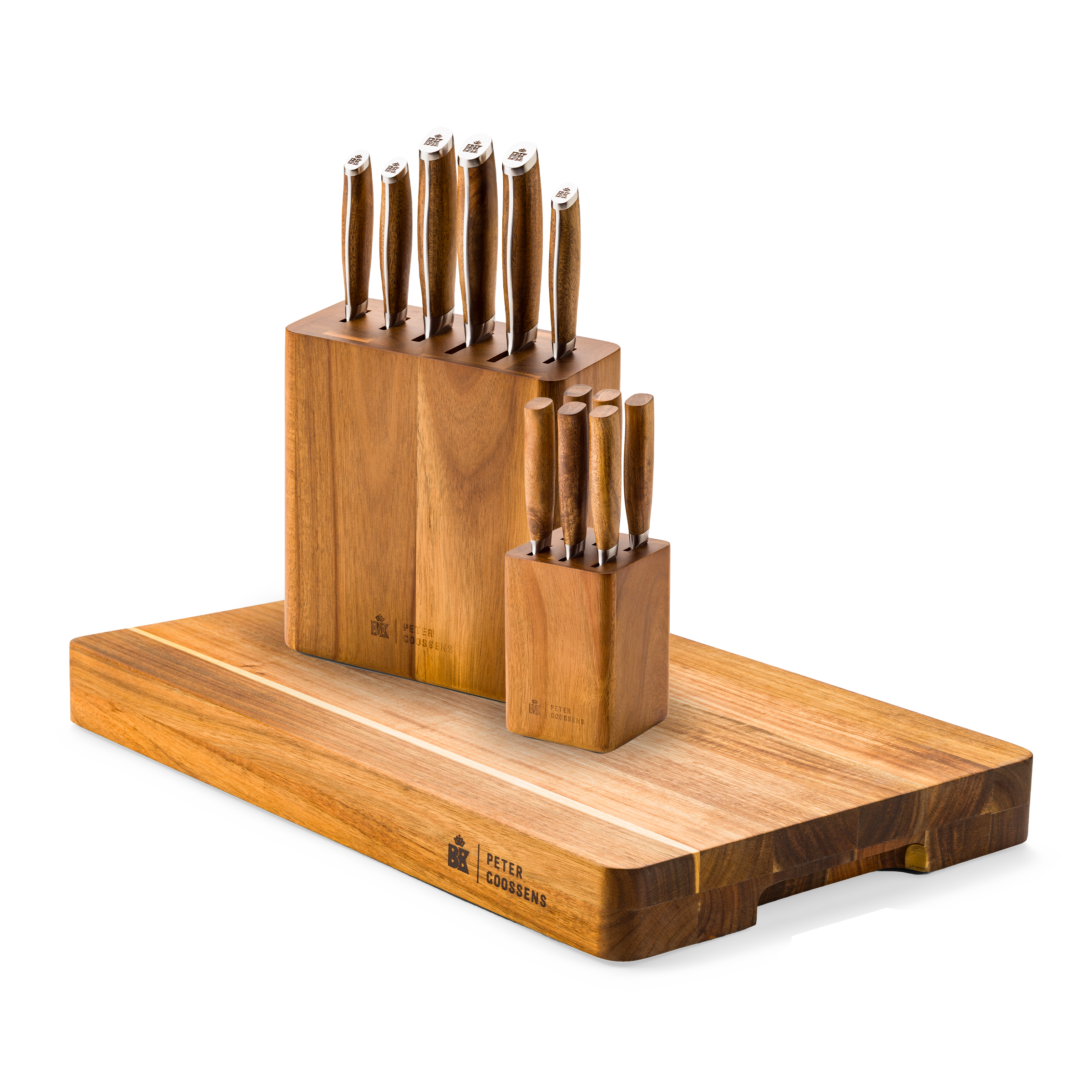 Maestro Keukenmessenset, steakmessenset en sijplank