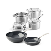 Stainless Steel & ceramic voordeelset 6-delig