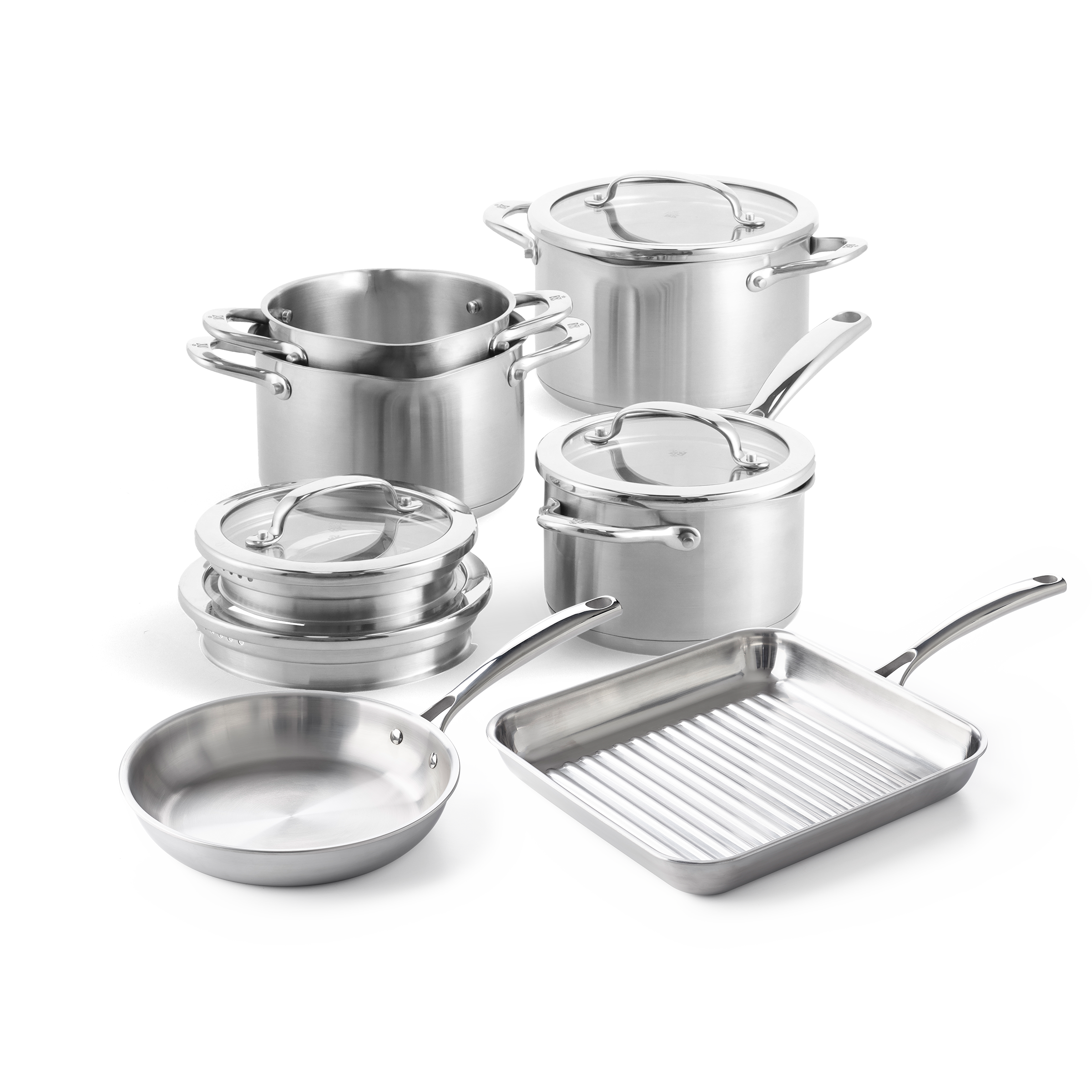 Stainless Steel voordeelset 6-delig