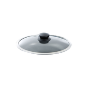 Easy glasdeksel met RVS rand 28 cm