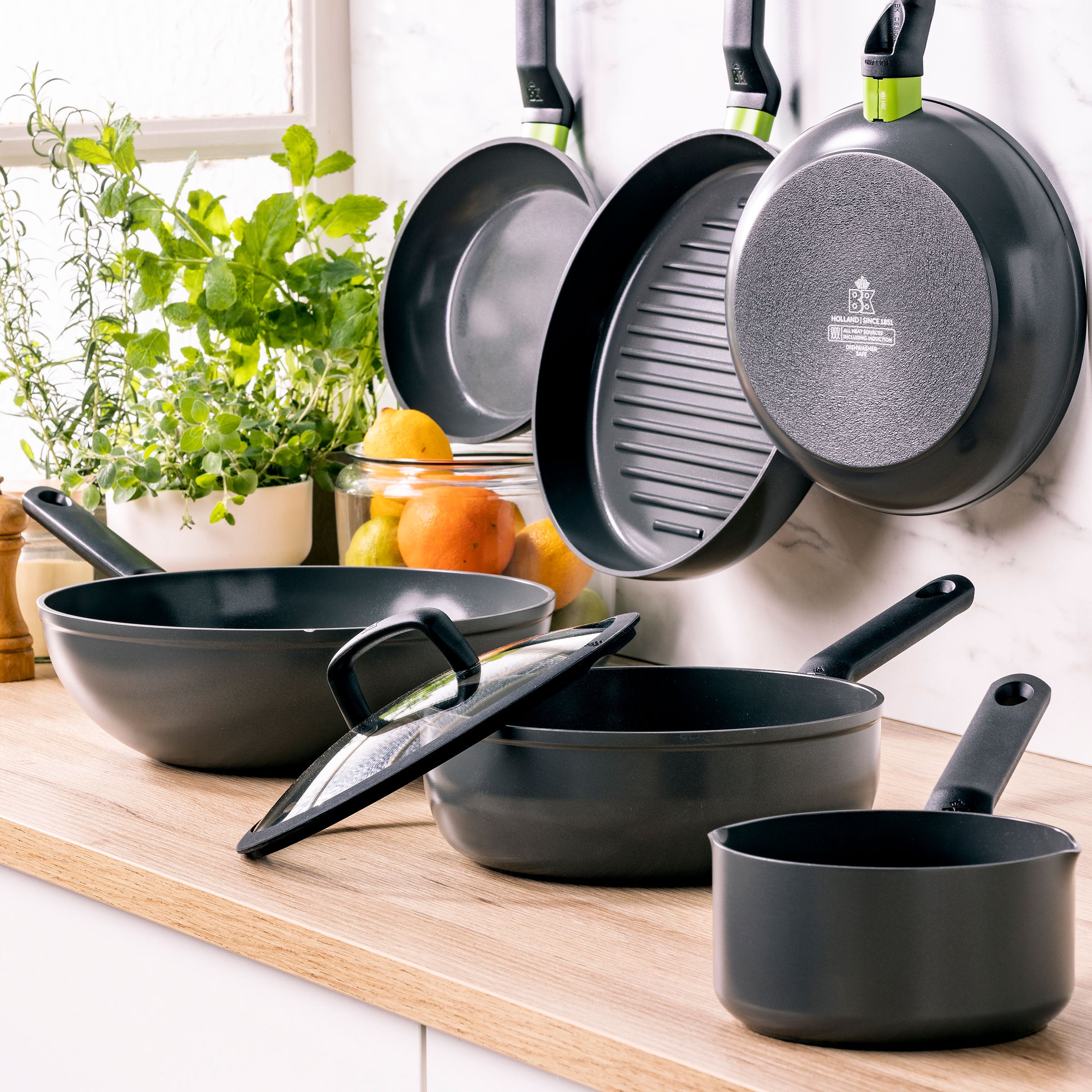 Balans koekenpannenset 20 en 30 cm