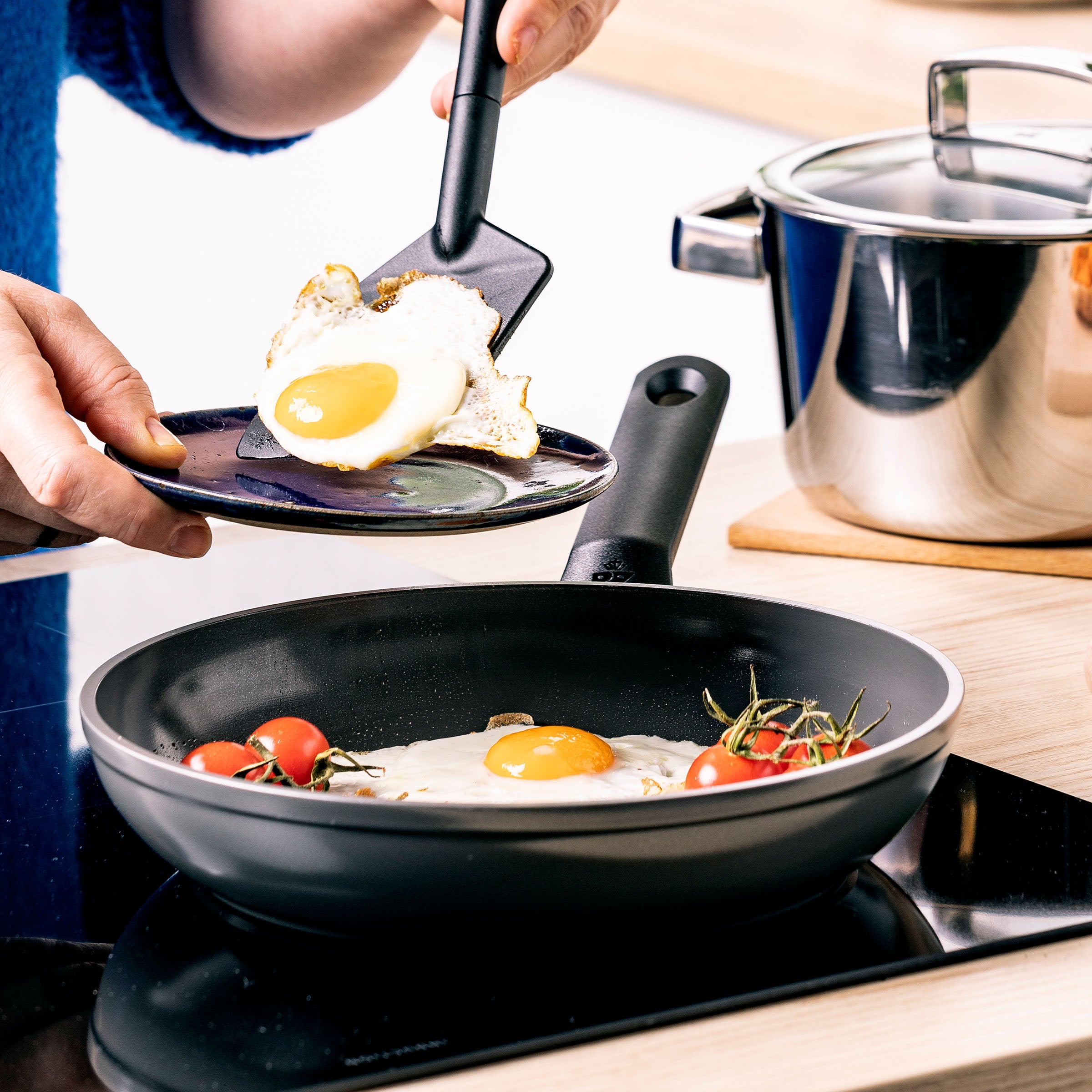 Balans koekenpannenset 20, 24 en 28 cm