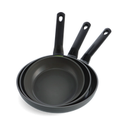 Balans koekenpannenset 20, 24 en 28 cm