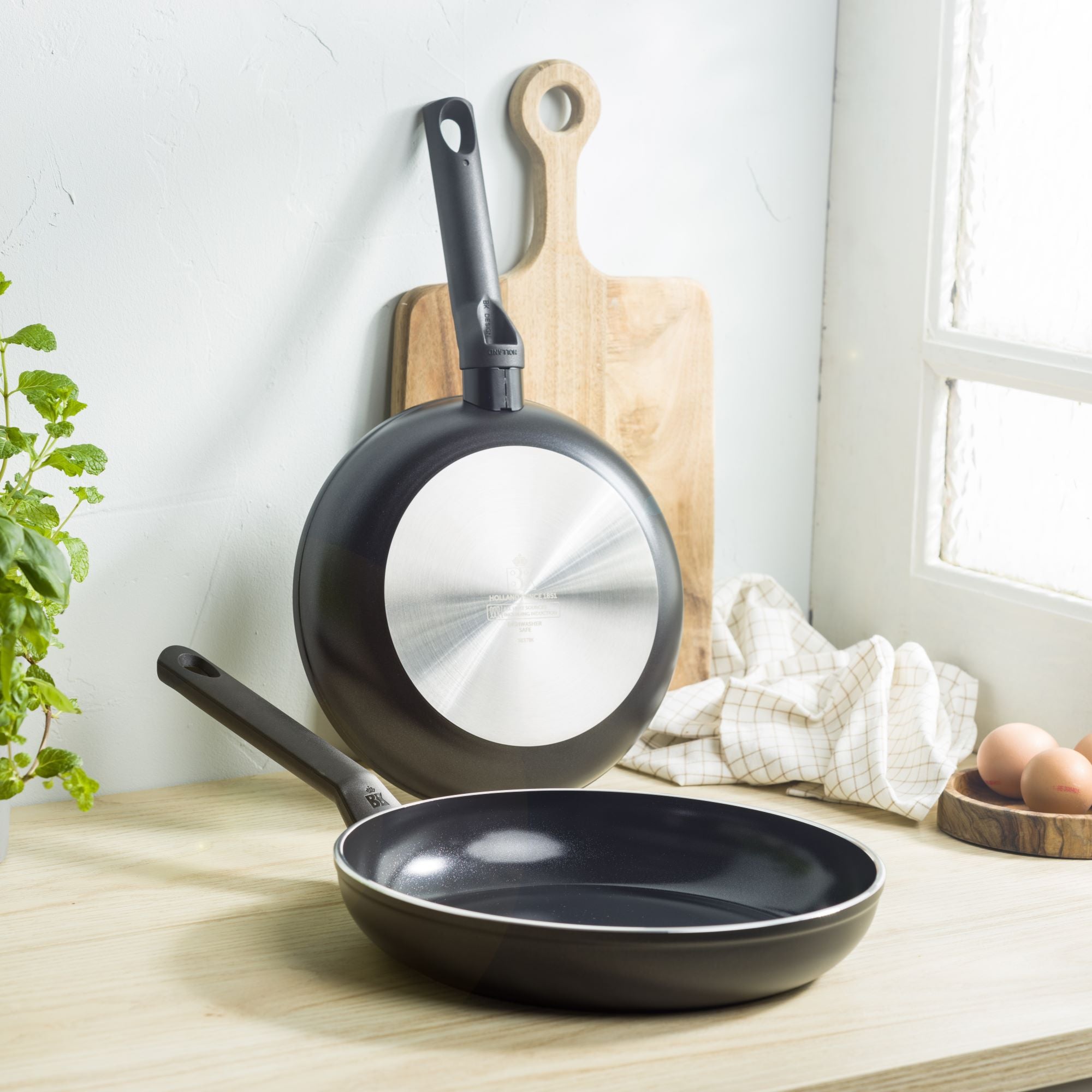 Easy Induction koekenpannenset 24 en 28 cm