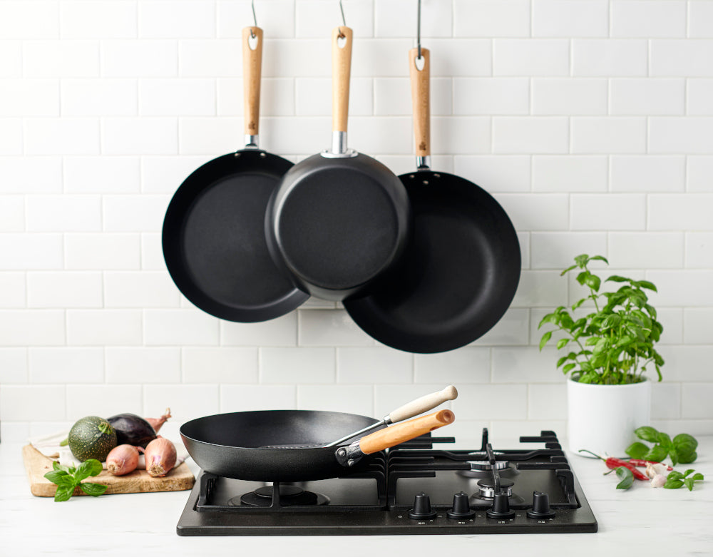 Force koekenpan zwart volledige collectie