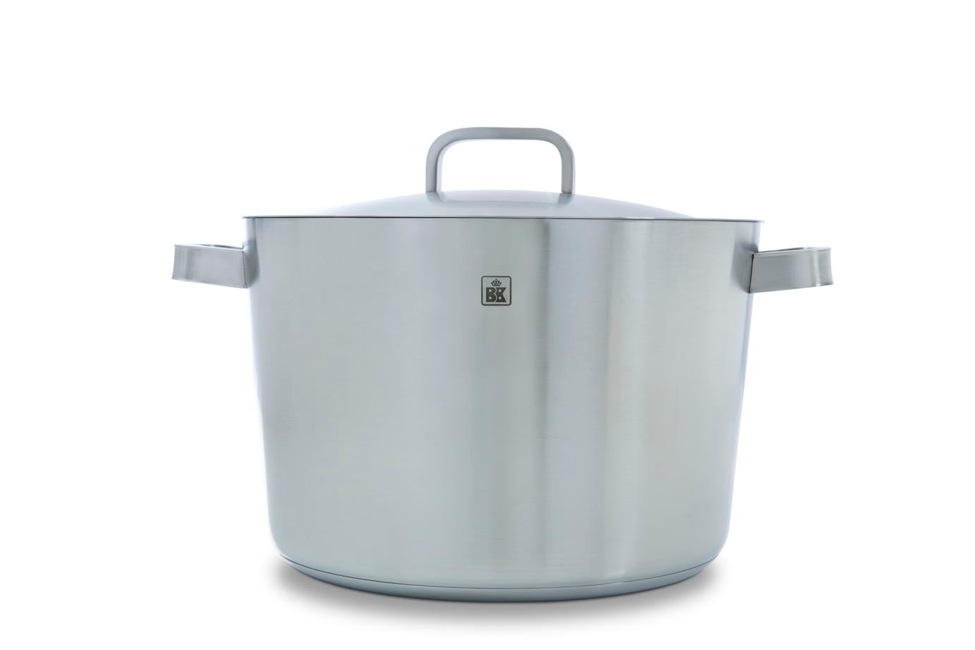 Conical+ pannenset 5-delig zilver vooraanzicht