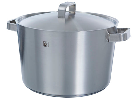 Conical+ pannenset 5-delig zilver vooraanzicht