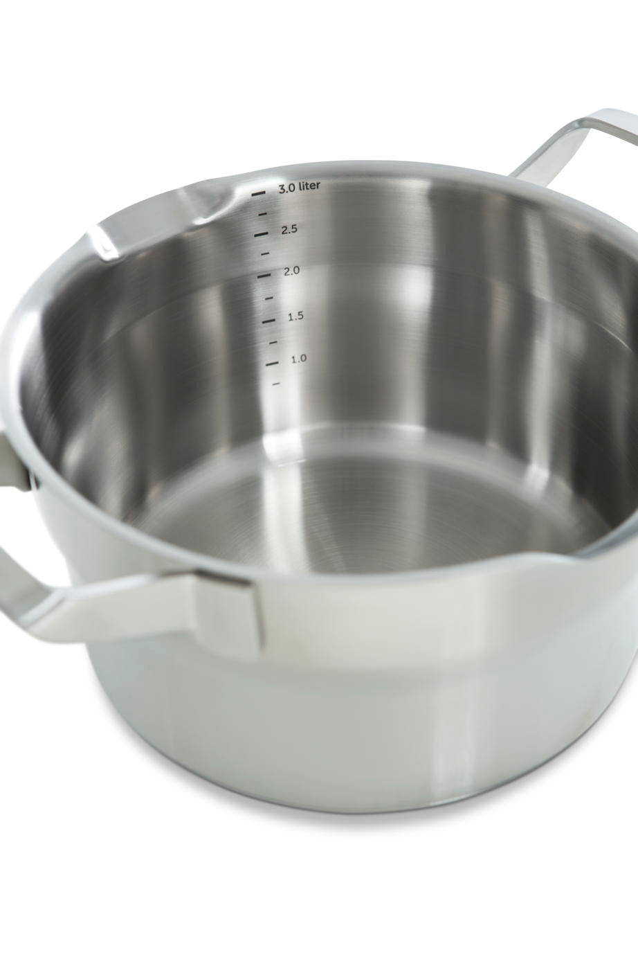 Premium+ pannenset 5-delig zilver binnenzijde