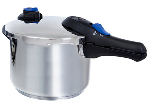 Snelkookpan deksel 22 cm - glanzend met pan