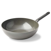 BK Balans wok 30 cm grijs zijaanzicht
