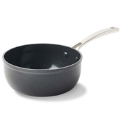 Superior Ceramic sauteuse 20 cm zwart vooraanzicht