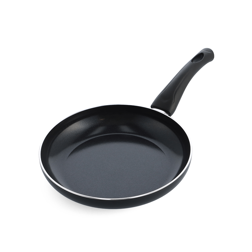 Brilliant koekenpan 24 cm zwart bovenaanzicht