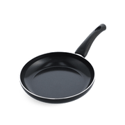 Brilliant koekenpan 24 cm zwart bovenaanzicht
