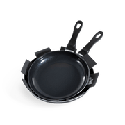 Vivid koekenpannenset 24 en 28 cm vooraanzicht