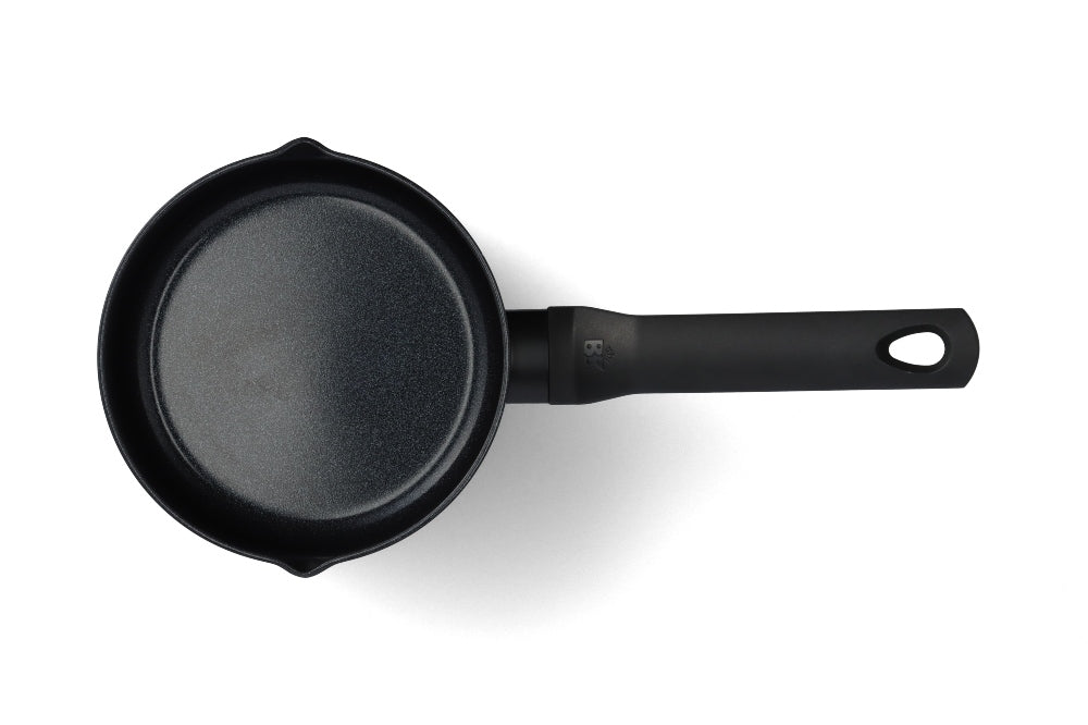 Easy Induction sauspan 16 cm zwart bovenaanzicht