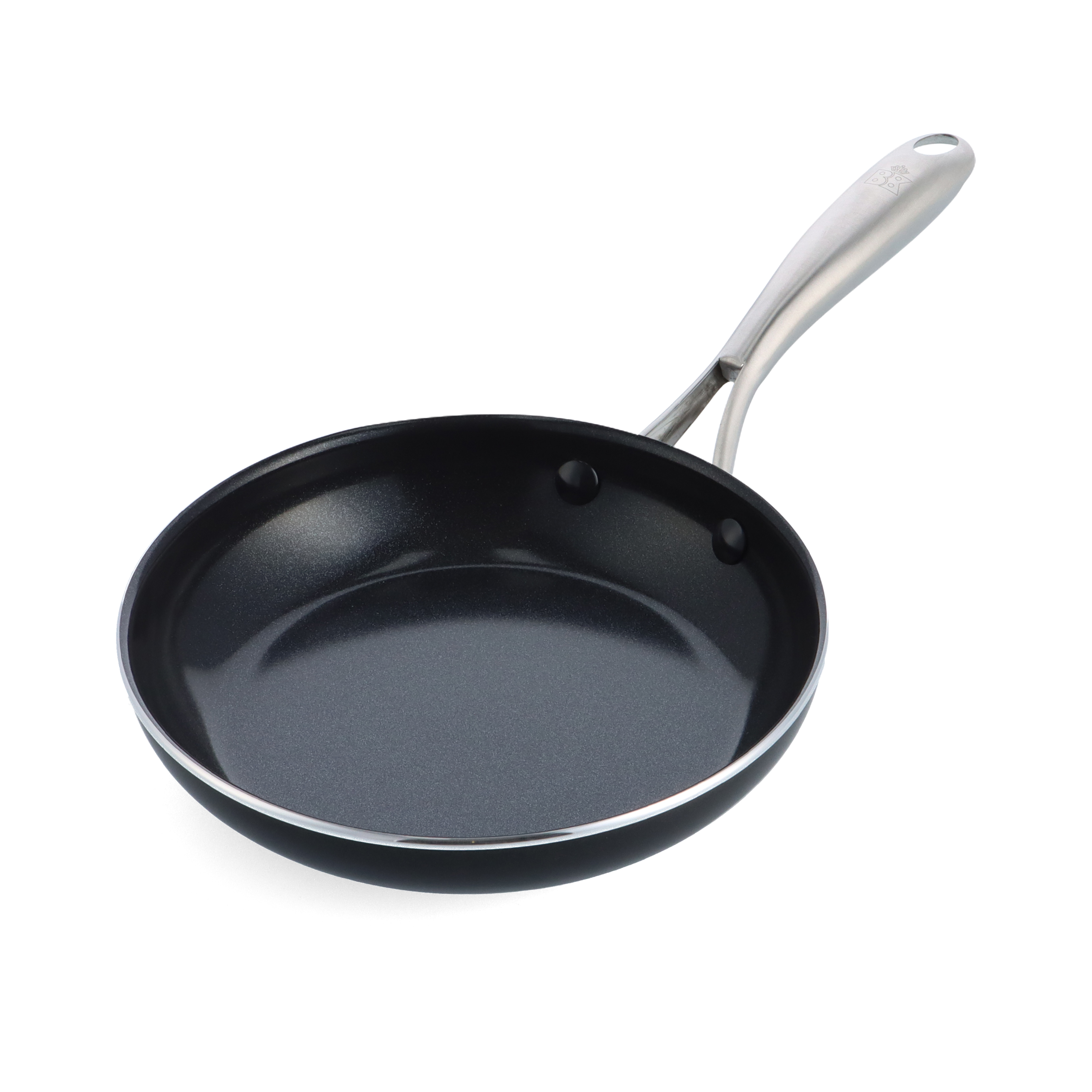 BK Magma koekenpan 24 cm zwart bovenaanzicht