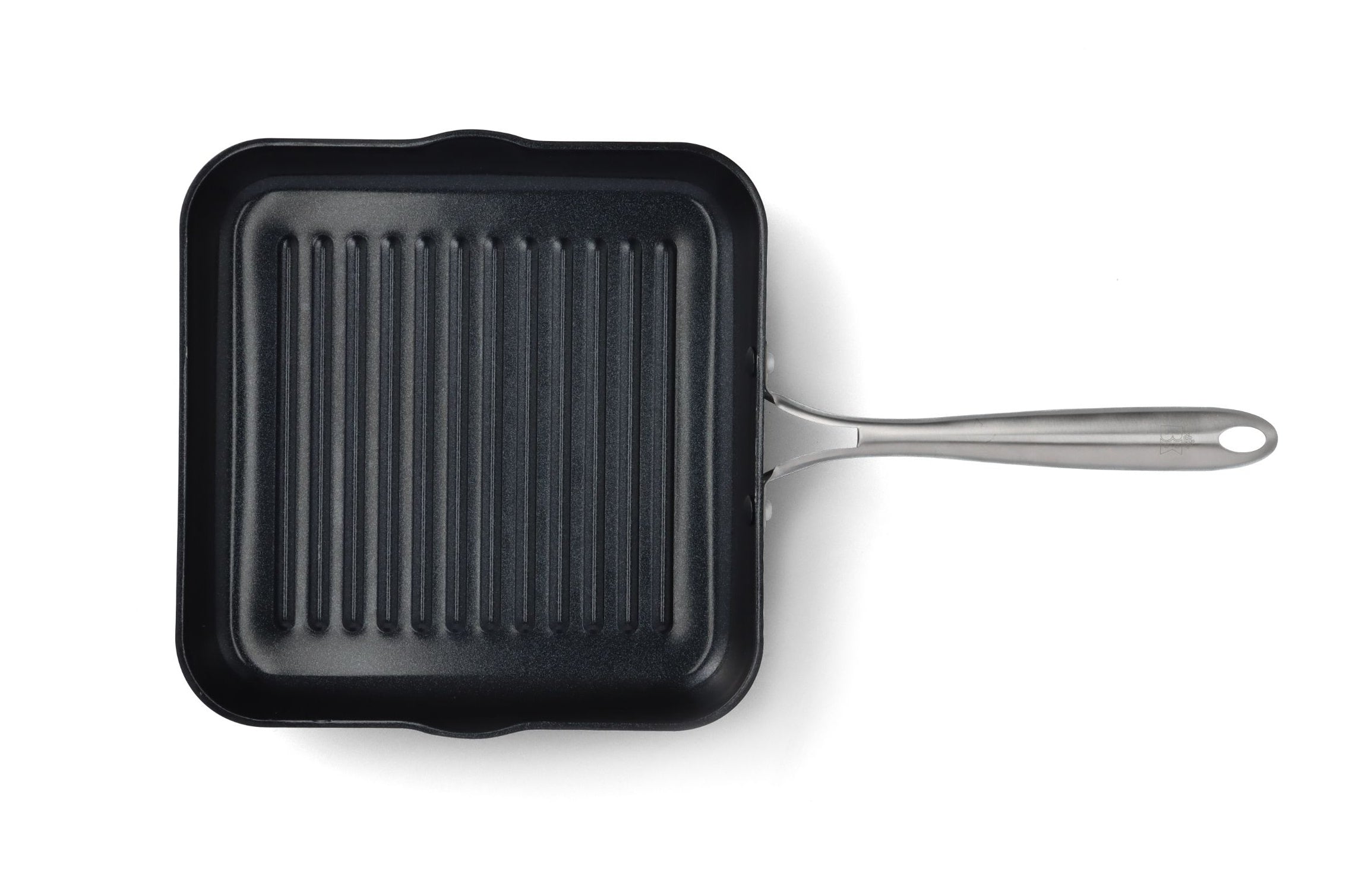 Magma grillpan 26 cm zwart bovenaanzicht