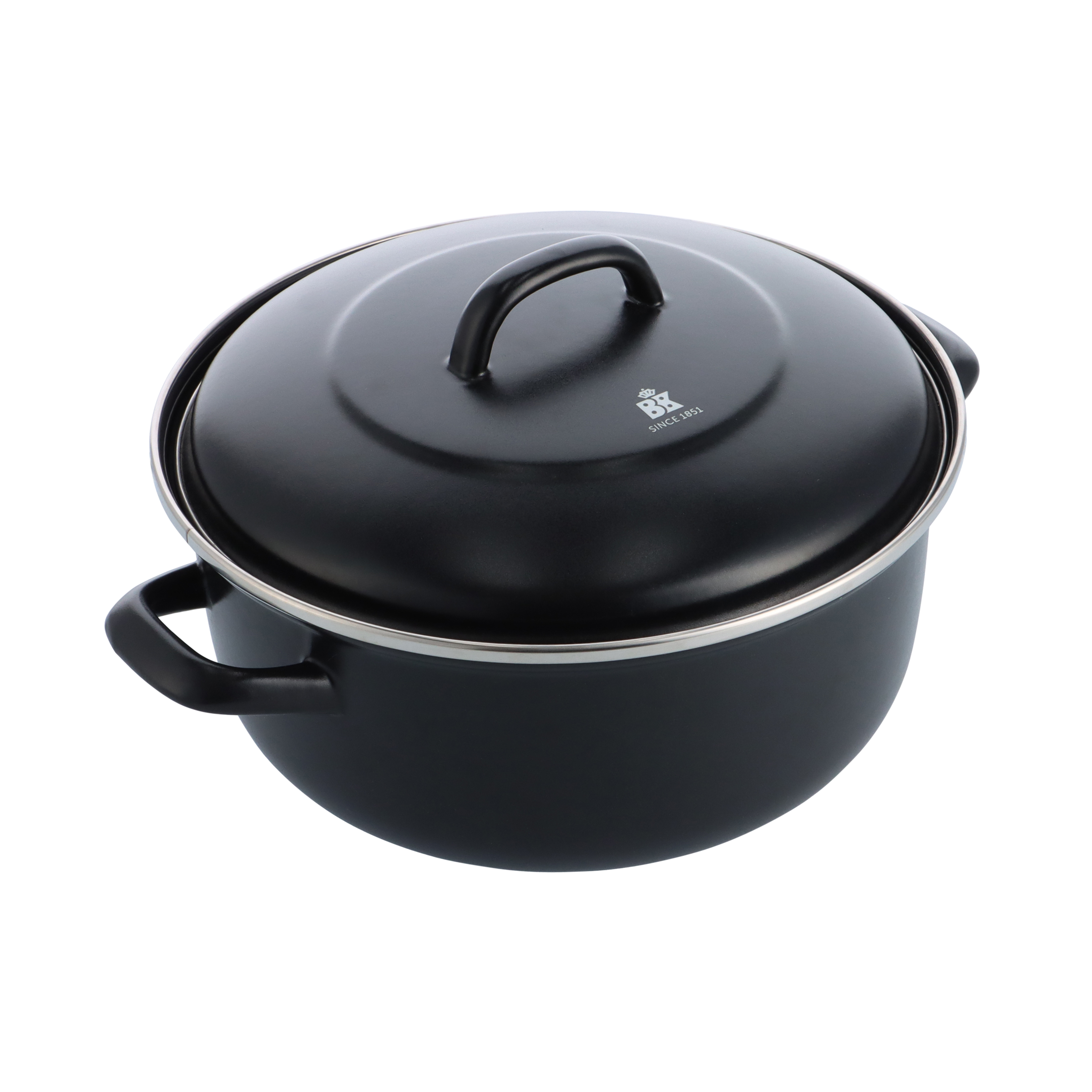 Magma Braadpan zwart - 26 cm zijaanzicht