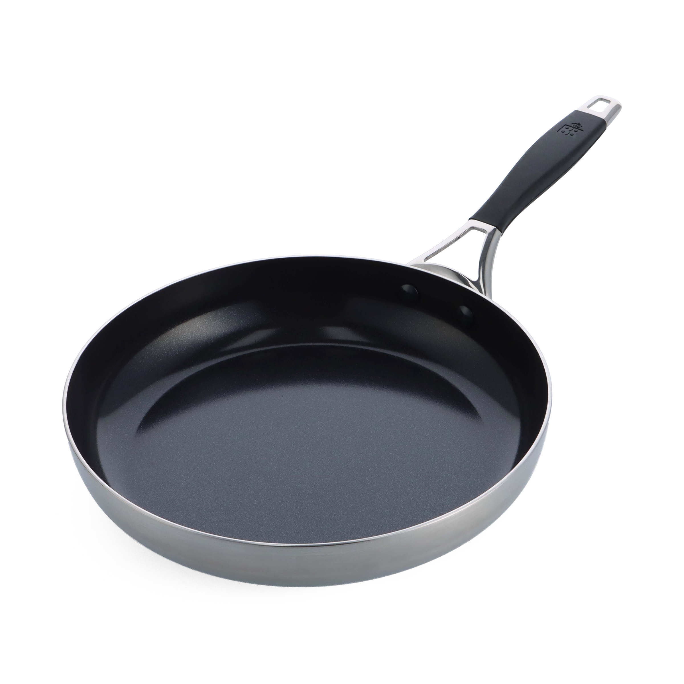 BK Intelligence koekenpan 28 cm grijs Bovenaanzicht