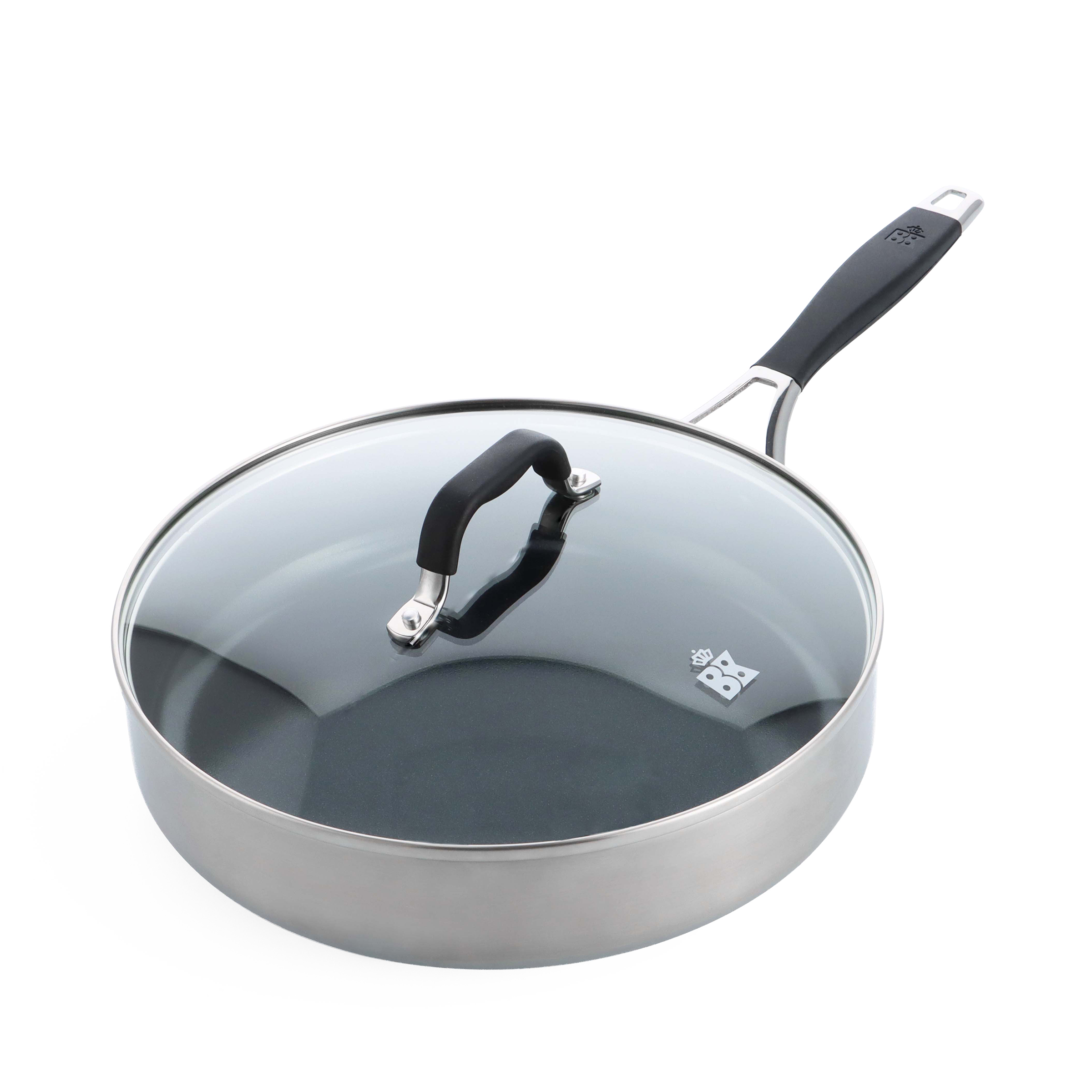 BK Intelligence hapjespan 28 cm grijs bovenaanzicht