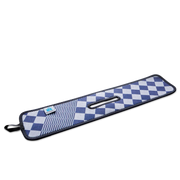 Mr. Gripper afgiethulp blauw geruit vooraanzicht