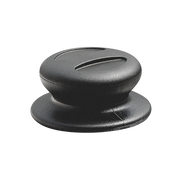 zwart dekselknop kookpan 16-24 cm