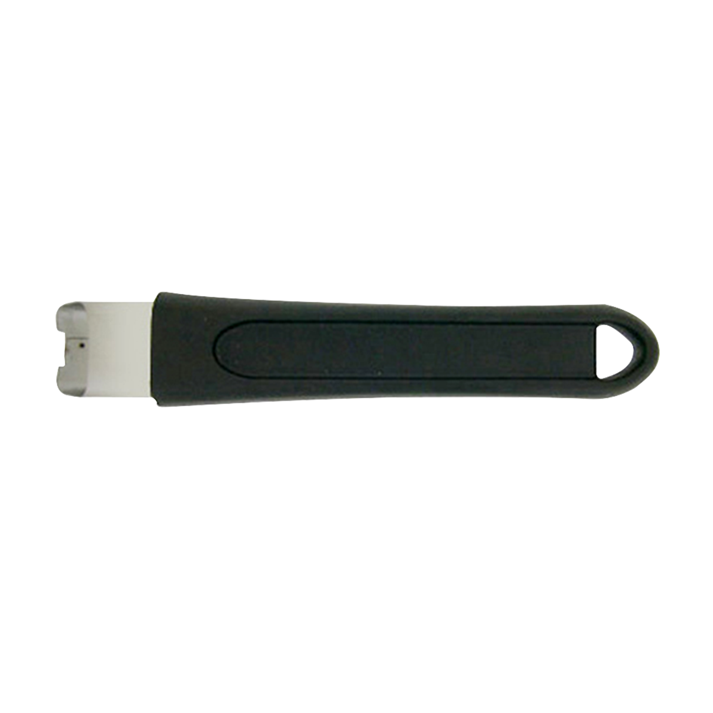 Karaat+ steel hapjespan 24 cm zwart bovenaanzicht