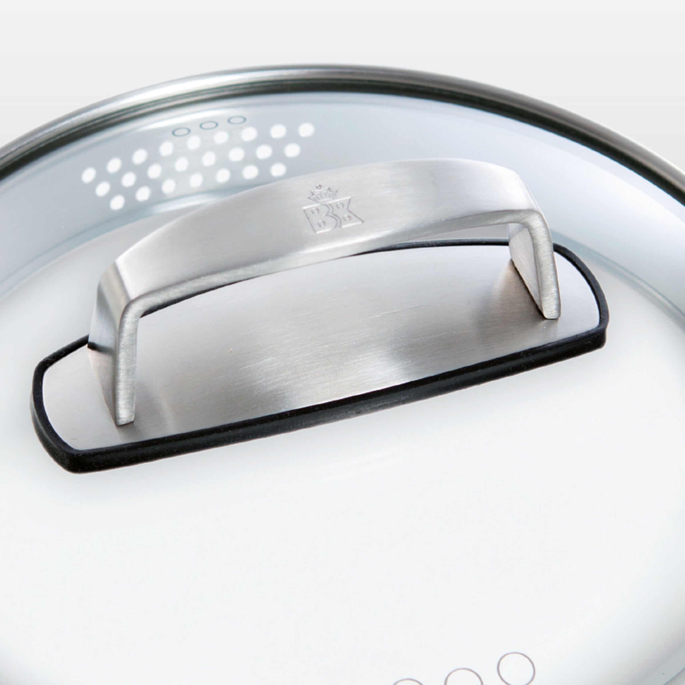 Premium+ deksel kookpan zilver