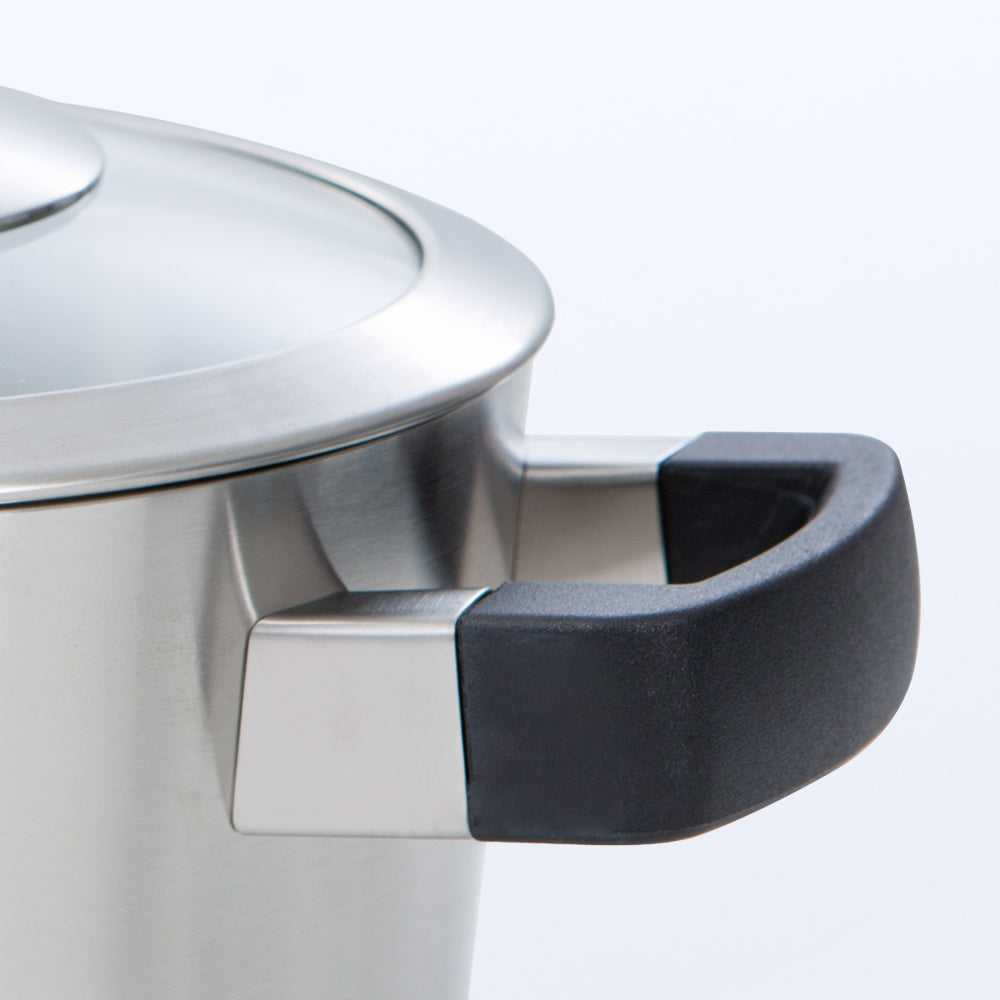 Conical Cool Glas soeppan 24 cm 6 liter handvat