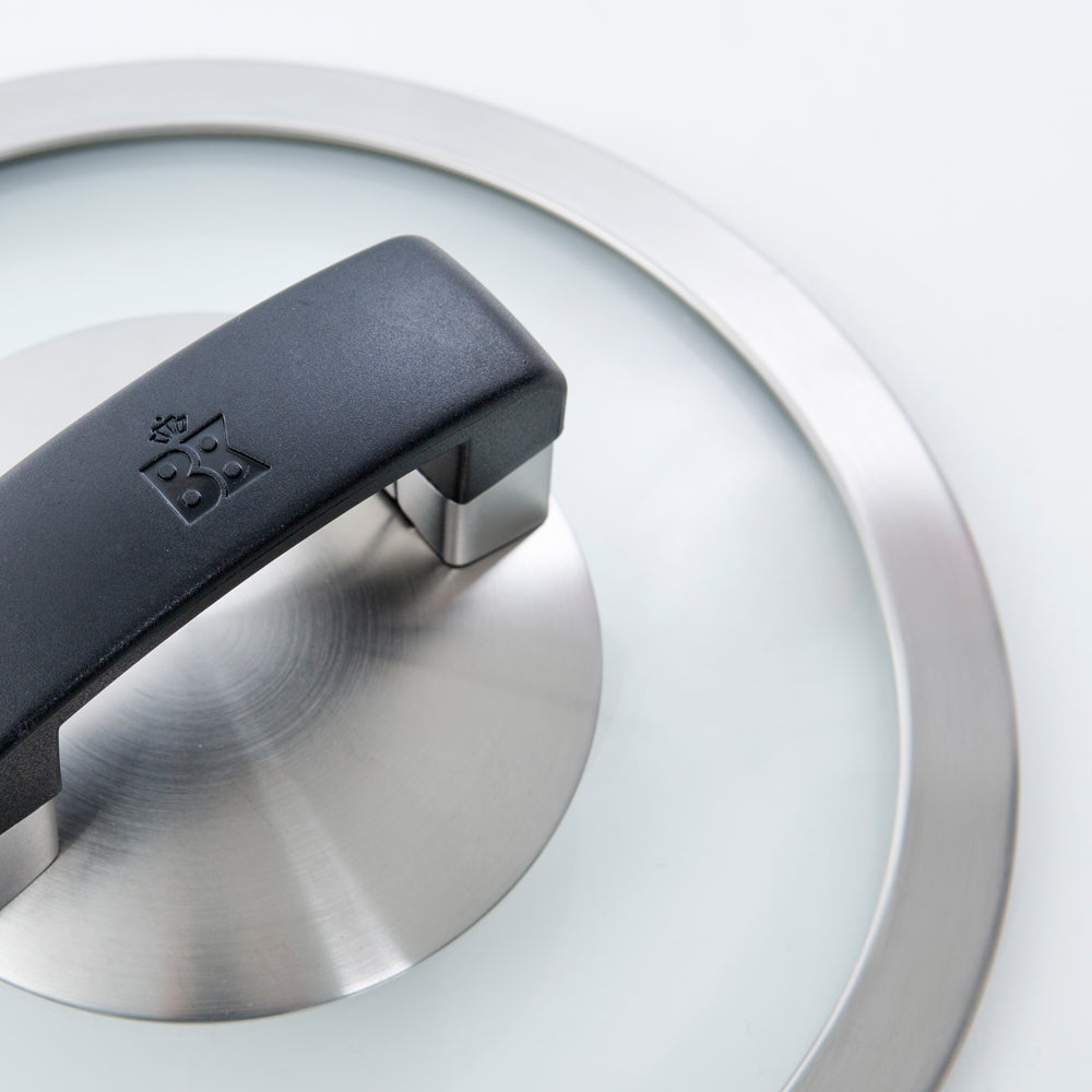 Conical Cool Glas pannenset 4-delig deksel