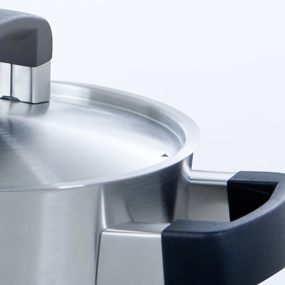 Conical Cool steelpan 16 cm met deksel