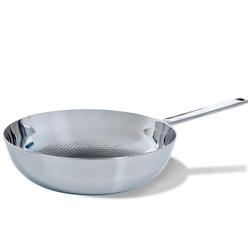 Conical Deluxe wok 30 cm zijaanzicht